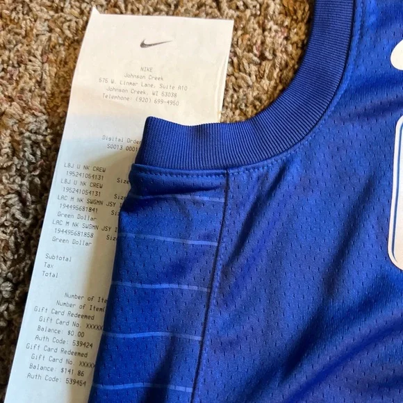 Mens nike swingman jersey Leonard size medium (44) - Picture 4 of 4